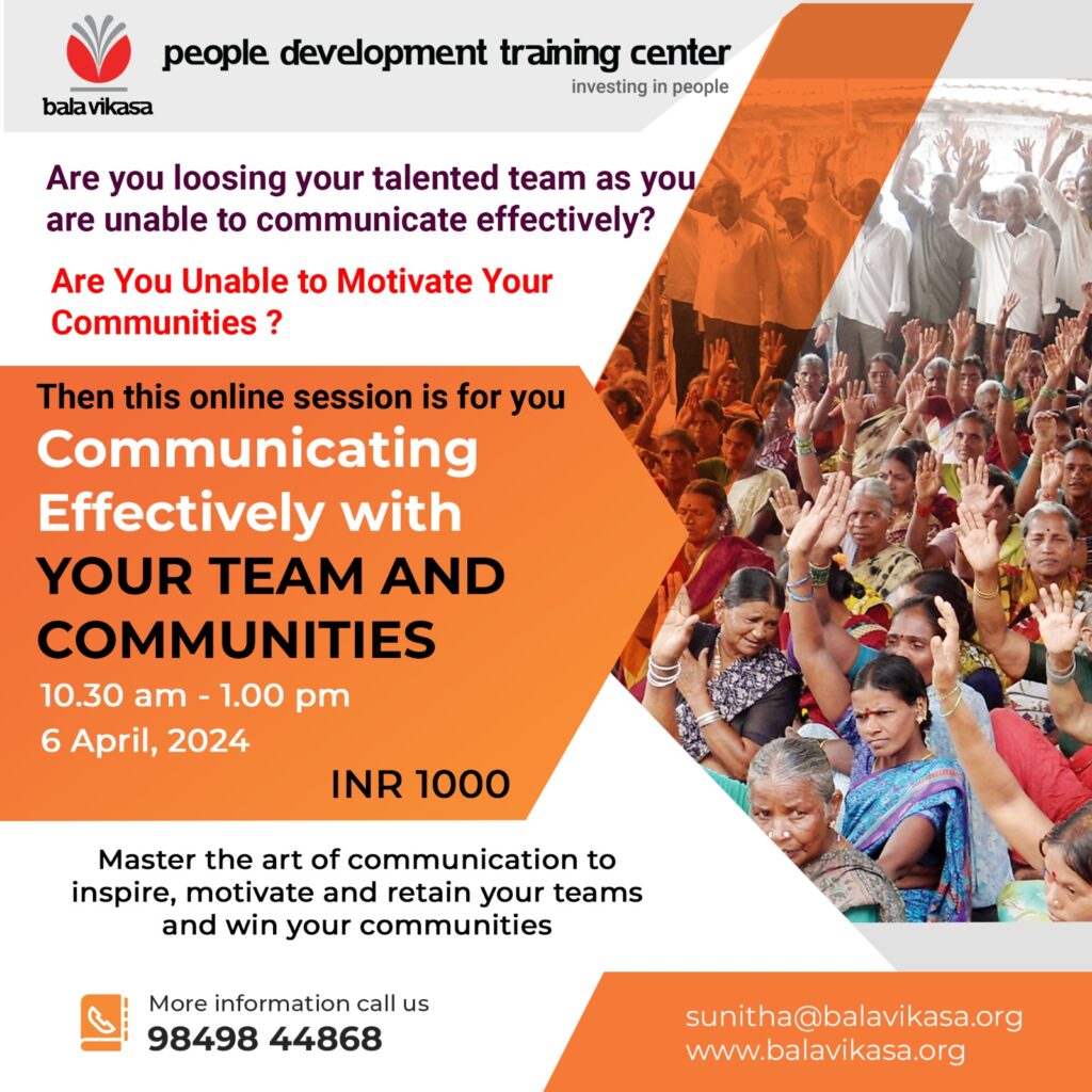Communicating Effectively With Your Team and Communities